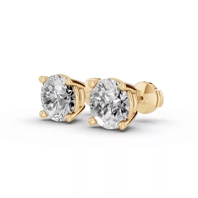 Lab Diamond Guardian Back Earrings (5.00 ct. tw.)
