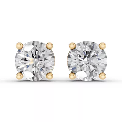 Lab Diamond Guardian Back Earrings (6.00 ct. tw.)