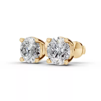 Lab Diamond Guardian Back Earrings (6.00 ct. tw.)