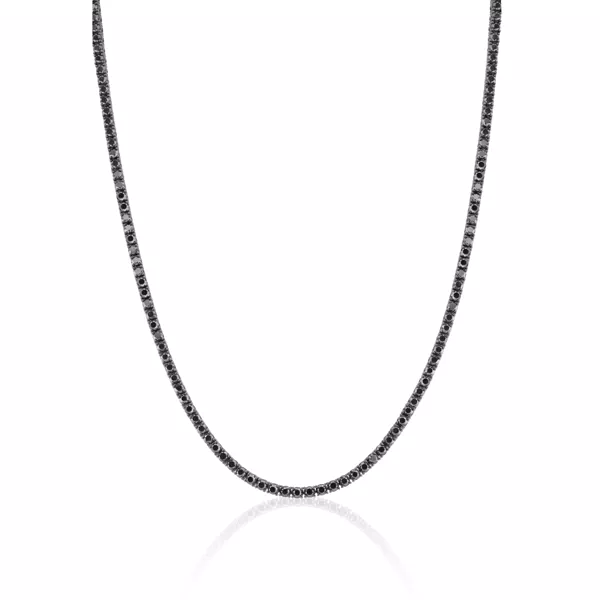 Black Diamond Necklace With Black Rhodium Plating (30 ct. tw.)