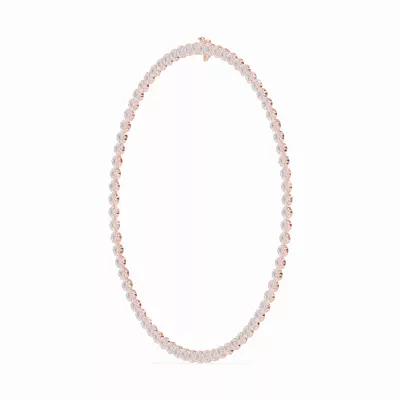 Double Halo Diamond Necklace (10 ct. tw.)
