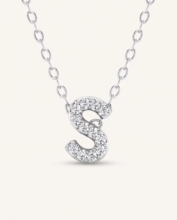 Setting Petite Diamond Initial  – S