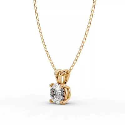 Split Bail Diamond Solitaire Necklace (1.00 ct.)