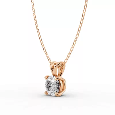 Split Bail Diamond Solitaire Necklace (1.50 ct.)