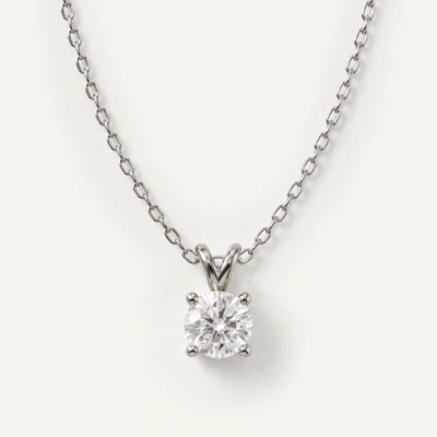 Split Bail Diamond Solitaire Necklace (1.00 ct.)