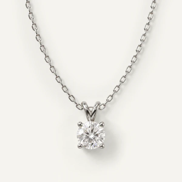 Split Bail Diamond Solitaire Necklace (1.00 ct.)