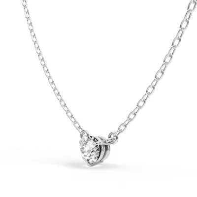 3-Prong Diamond Solitaire Necklace (1/4 ct.)