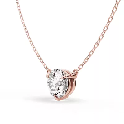 3-Prong Diamond Solitaire Necklace (2 ct.)