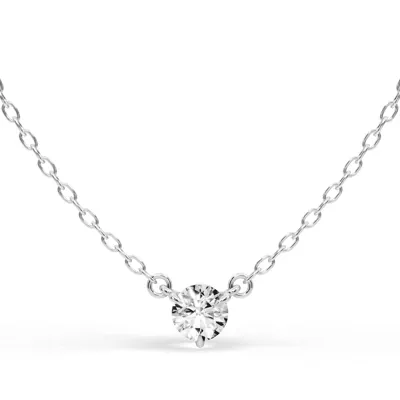3-Prong Diamond Solitaire Necklace (1/4 ct.)
