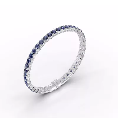 Tanzanite Tennis Bracelet