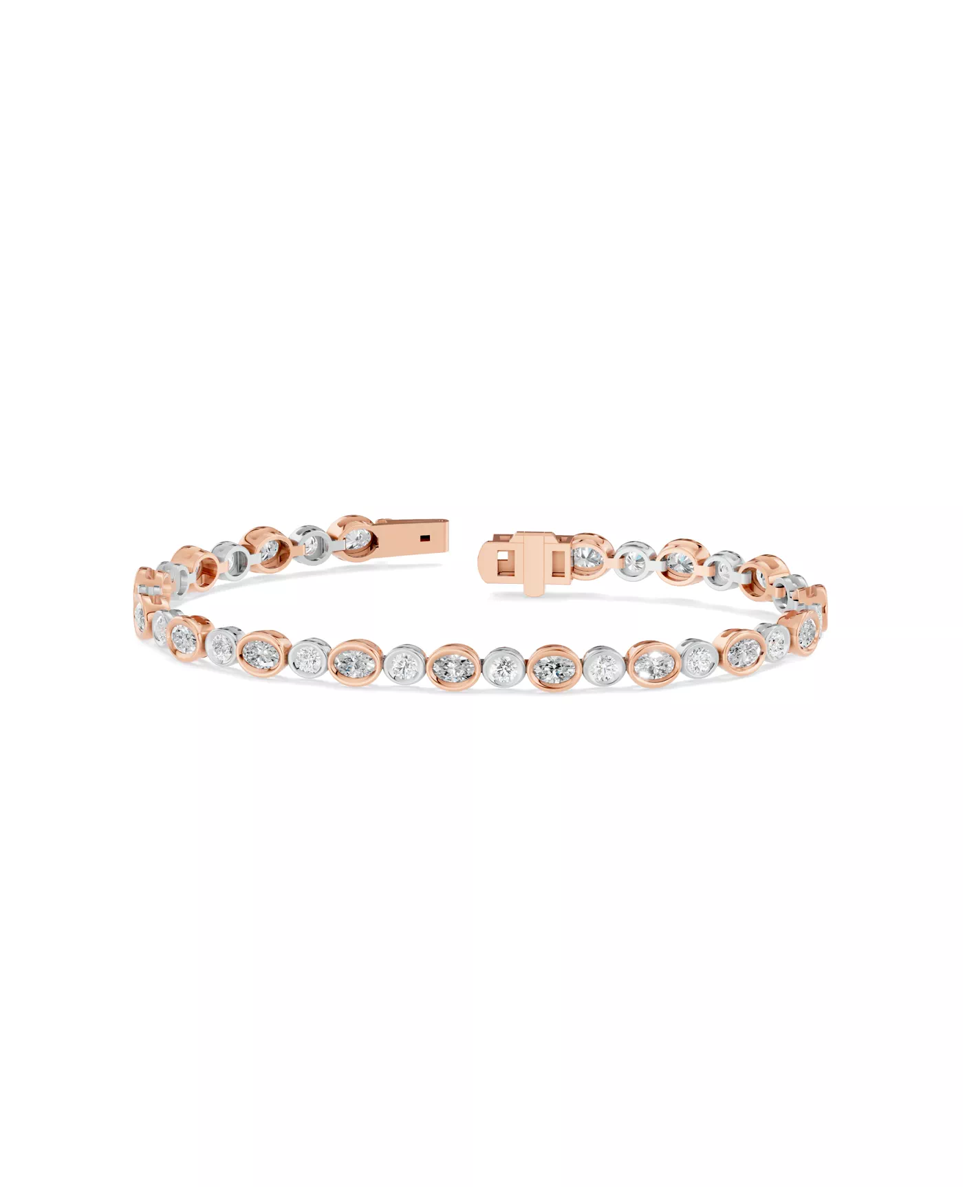 Dimensional Frame Lab Diamond Tennis Bracelet