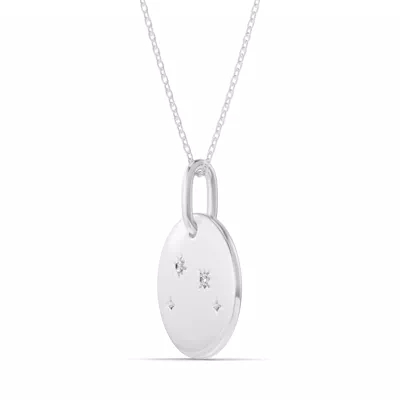 Aries Zodiac Constellation Medallion Necklace