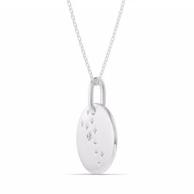 Taurus Zodiac Constellation Medallion Necklace