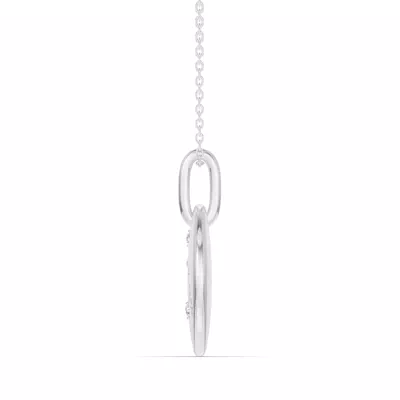Gemini Zodiac Constellation Medallion Necklace