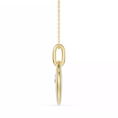 Cancer Zodiac Constellation Medallion Necklace