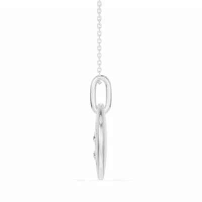 Leo Zodiac Constellation Medallion Necklace