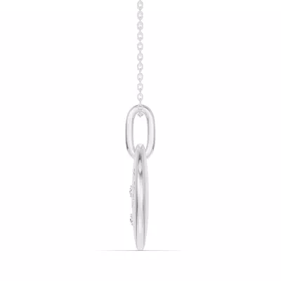 Virgo Zodiac Constellation Medallion Necklace