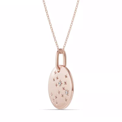 Sagittarius Zodiac Constellation Medallion Necklace