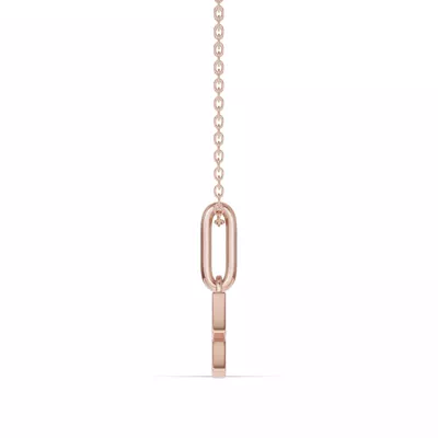 Aquarius Zodiac Glyph Necklace