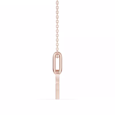 Aries Zodiac Glyph Necklace