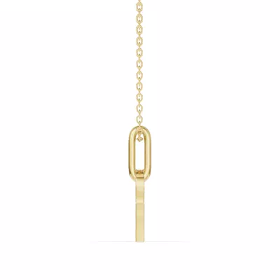 Aries Zodiac Glyph Necklace