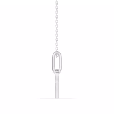 Aries Zodiac Glyph Necklace
