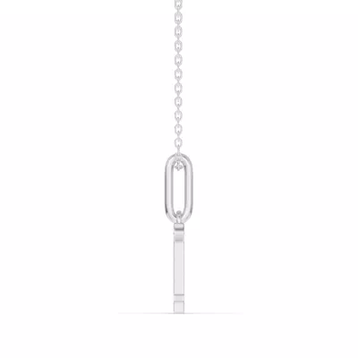 Gemini Zodiac Glyph Necklace