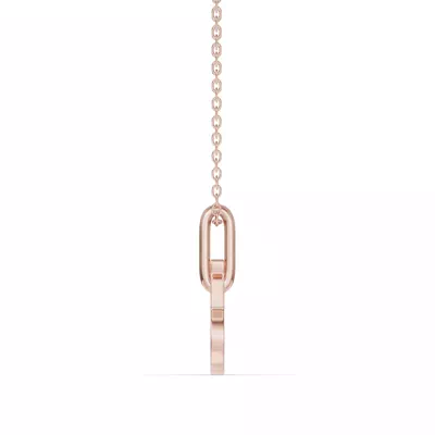 Taurus Zodiac Glyph Necklace