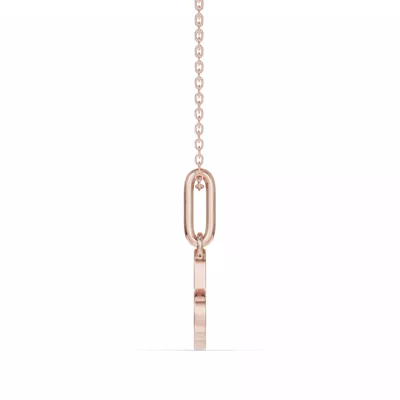 Capricorn Zodiac Glyph Necklace