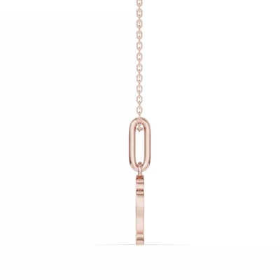 Virgo Zodiac Glyph Necklace