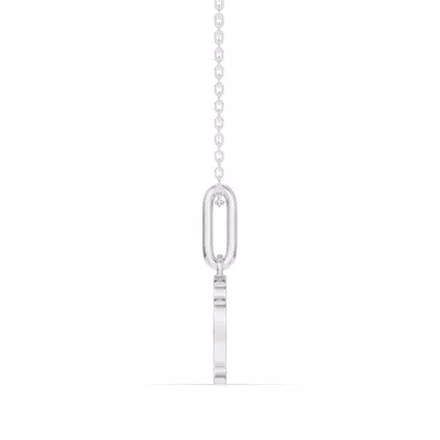 Virgo Zodiac Glyph Necklace
