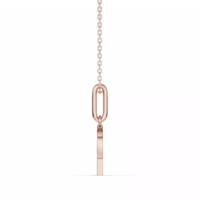 Libra Zodiac Glyph Necklace