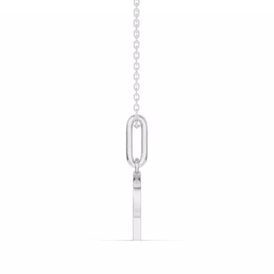 Libra Zodiac Glyph Necklace