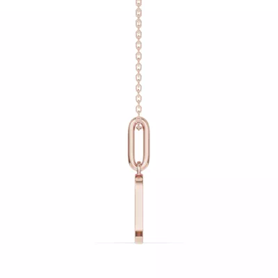 Scorpio Zodiac Glyph Necklace