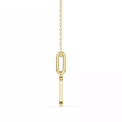 Scorpio Zodiac Glyph Necklace