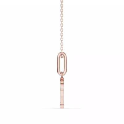 Leo Zodiac Glyph Necklace