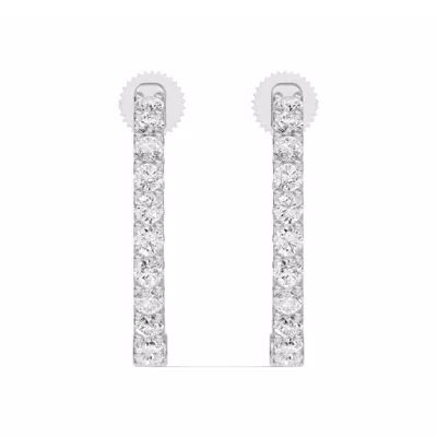 Unity Prong Hoop Earrings (1 ct. tw.)