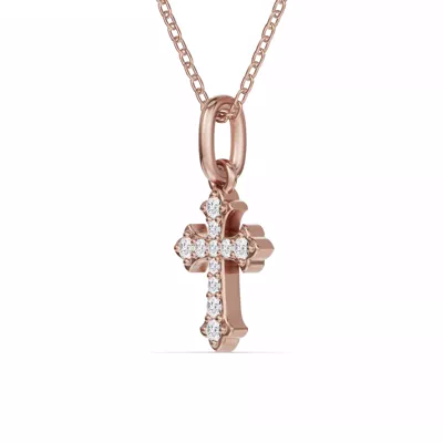 Grace Pavé Cross Pendant