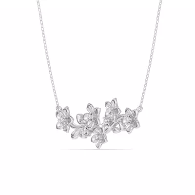 Blossom Lab Diamond Floral Necklace