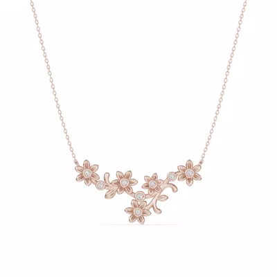 Vine Diamond Necklace