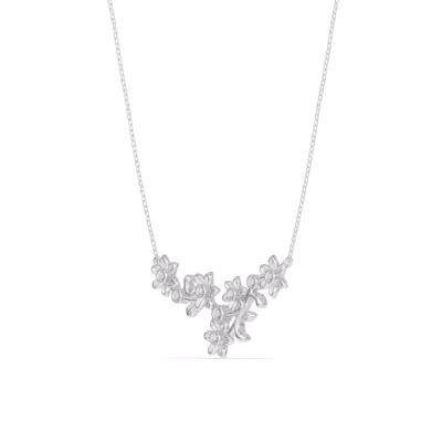 Vine Diamond Necklace