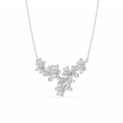 Vine Lab Diamond Necklace
