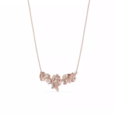 Rose Diamond Necklace