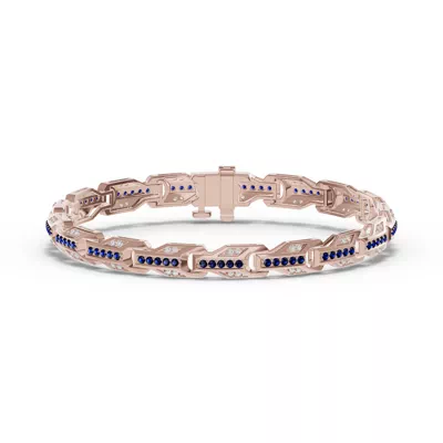 Ferma Diamond & Sapphire Bracelet