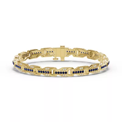 Ferma Diamond & Sapphire Bracelet