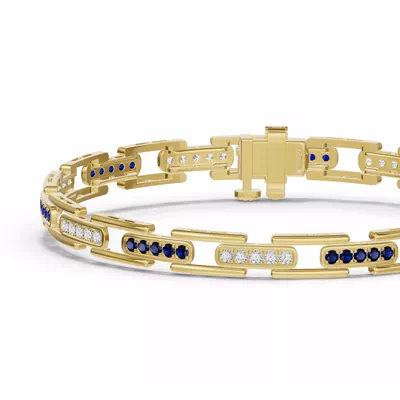 Corvella Diamond & Sapphire Bracelet