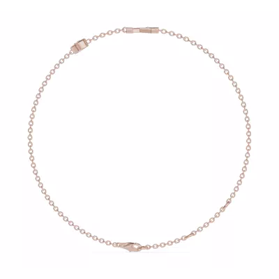Bezel Diamond Gold Initial Bracelet - K