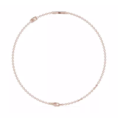 Bezel Diamond Gold Initial Bracelet - R