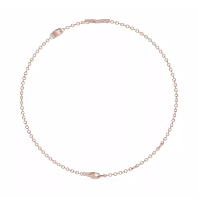 Bezel Lab Diamond Gold Initial Bracelet - Y