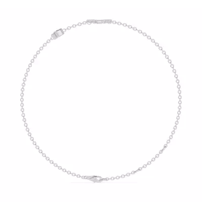 Bezel Diamond Gold Initial Bracelet - Y